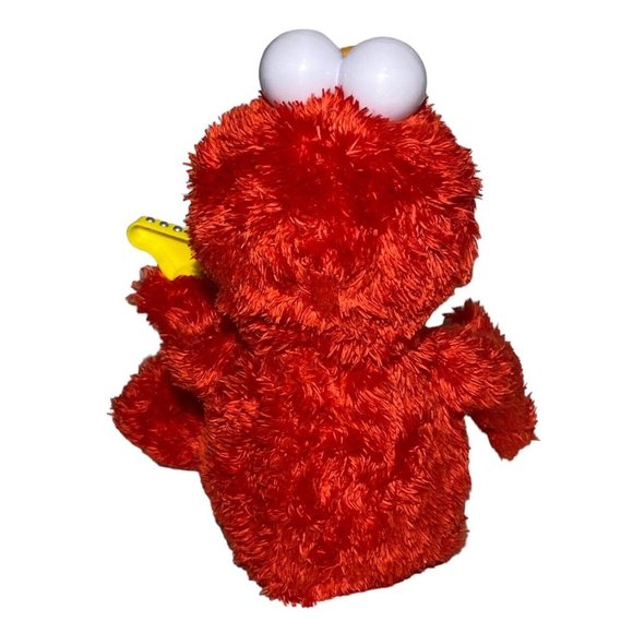 Hasbro Elmo Singing Tot Plush Guitar Sounds And  Mouth Moves Signing Music AS IS - Picture 5 of 10